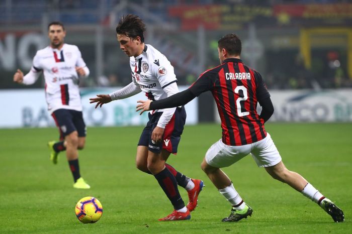 Taktik Milan vs Cagliari