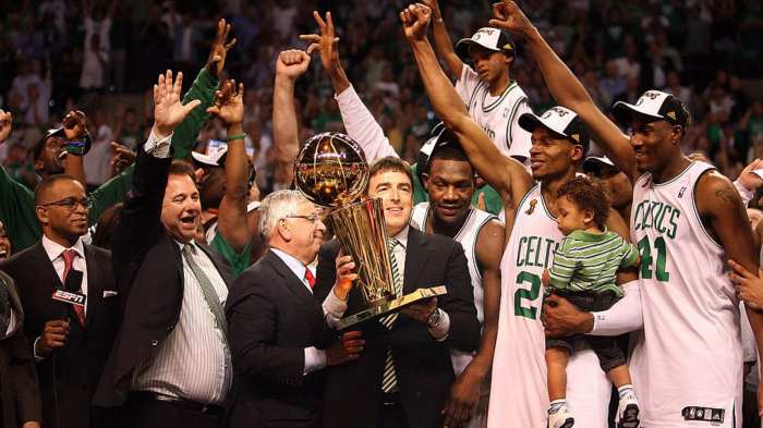 Boston Celtics juara NBA terakhir