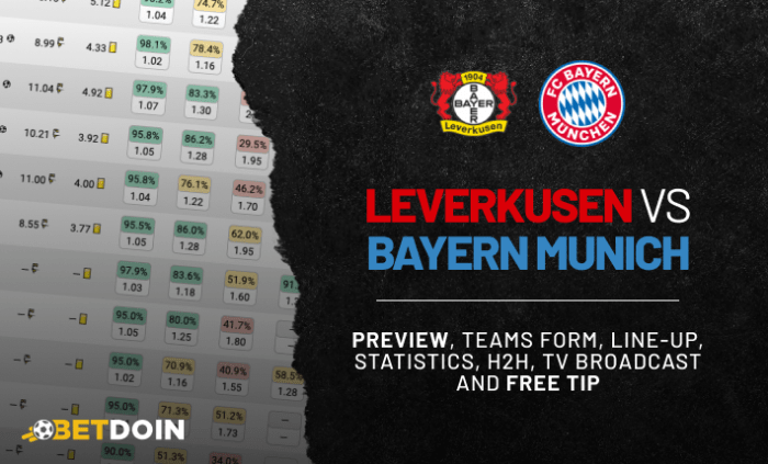 Statistik Bayern Leverkusen