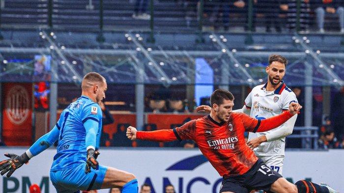 Statistik Pertandingan Milan vs Cagliari: Duel Sengit Dua Raksasa Italia