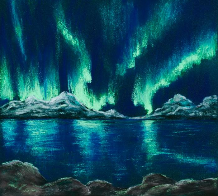 Penggunaan aurora dalam seni dan sastra