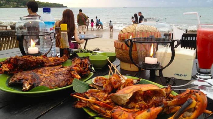 Bali seafood restaurants fish guide