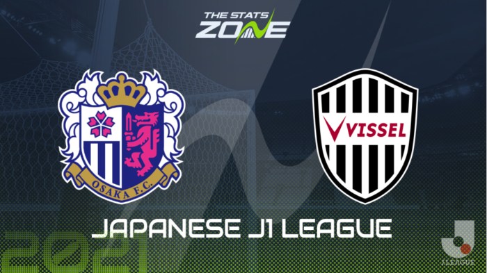 Statistik pertandingan Cerezo Osaka vs Vissel
