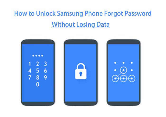 Cara membuka kunci Samsung tanpa kode PIN
