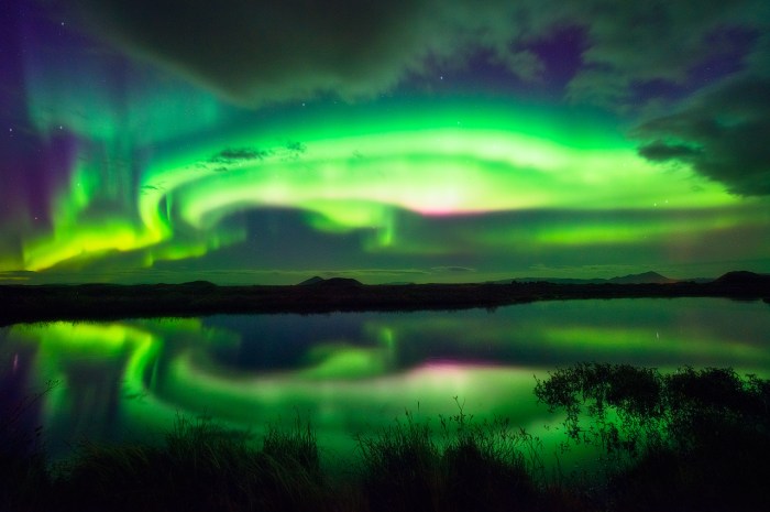 Cara memotret aurora borealis