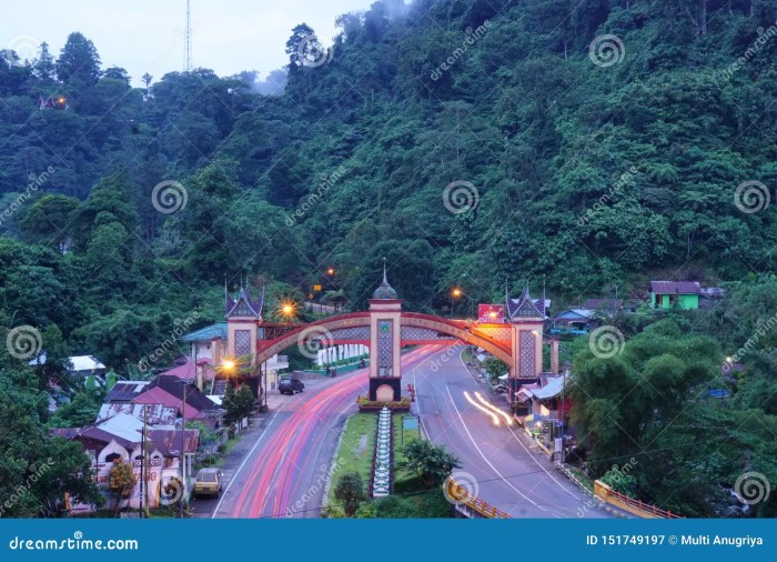 Rute perjalanan terbaik ke Kota Padang Panjang